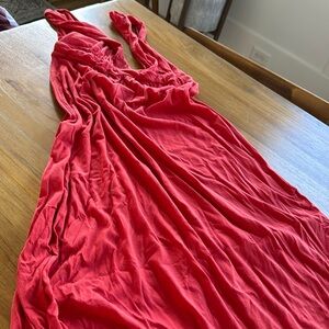 Red Maxi Dress